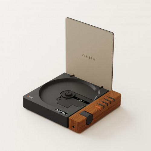 Портативный CD-плеер в минималистичном ретро-дизайне Syitren R300 Minimalist CD Player